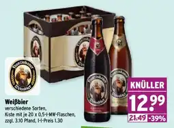 Wasgau Franziskaner Weissbier Angebot