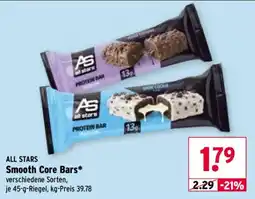 Wasgau ALL STARS Smooth Core Bars* Angebot