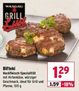 Wasgau WASGAU GRILL Lust Bifteki Angebot