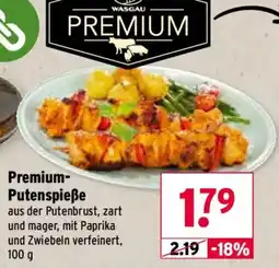 Wasgau WASGAU PREMIUM Putenspieße Angebot