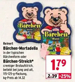 Wasgau Reinert Bärchen-Mortadella Angebot