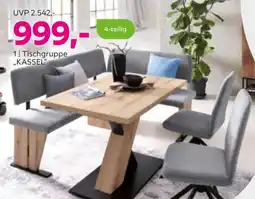 Mömax Tischgruppe „KASSEL" Angebot