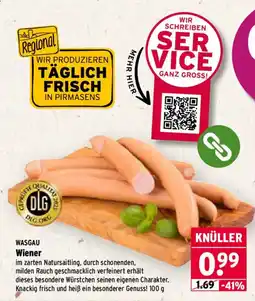 Wasgau WASGAU Wiener Angebot