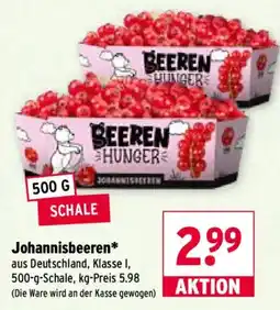 Wasgau BEEREN HUNGER Johannisbeeren Angebot