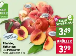 Wasgau Sanfucar Pfirsiche, Nektarinen oder Paraguayos Angebot