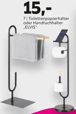 Mömax Toilettenpapierhalter oder Handtuchhalter "ELVIS" Angebot