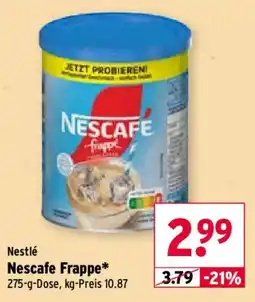 Wasgau Nescafe Frappe Angebot