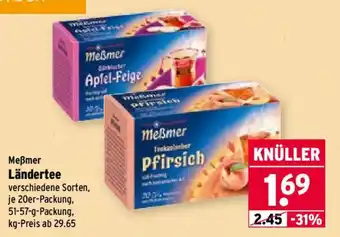 Wasgau Meßmer Ländertee Angebot