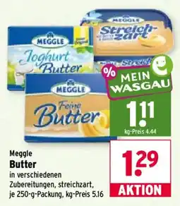 Wasgau Meggle Butter Angebot