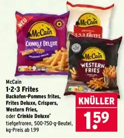 Wasgau McCain 1-2-3 Frites Angebot