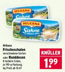 Wasgau Milkana Sahne Angebot