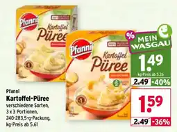 Wasgau Pfanni Kartoffel-Püree Angebot