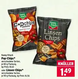Wasgau Funny-frisch Pop-Chips* Angebot
