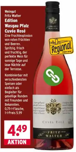 Wasgau Weingut Fritz Walter Edition Wasgau Pfalz Cuvée Rosé Angebot