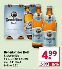 Wasgau Benediktiner Hell Angebot