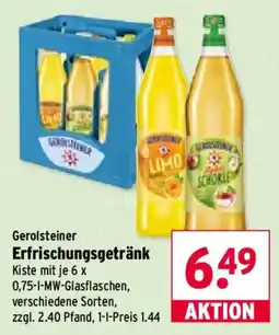 Wasgau Gerolsteiner Erfrischungsgetränk Angebot