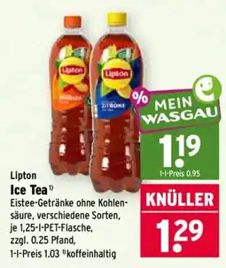 Wasgau Lipton Ice Tea Angebot