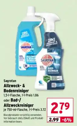 Wasgau Sagrotan Allzweck- & Bodenreiniger Angebot