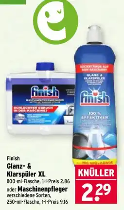 Wasgau Finish Glanz- & Klarspüler XL Angebot