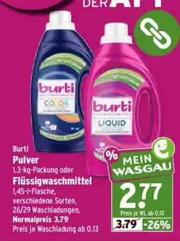 Wasgau Burti Pulver Angebot