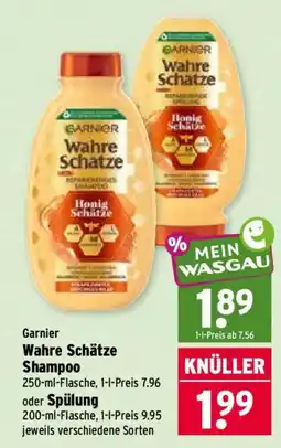 Wasgau Garnier Wahre Schätze Shampoo Angebot