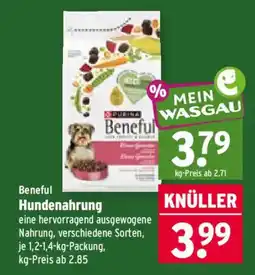Wasgau Beneful Hundenahrung Angebot