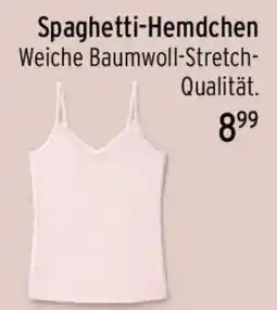 Wasgau Spaghetti-Hemdchen Angebot