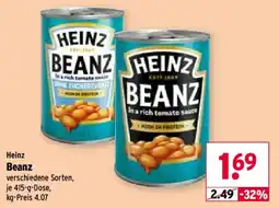 Wasgau Heinz Beanz Angebot