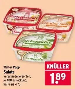Wasgau Walter Popp Salate Angebot