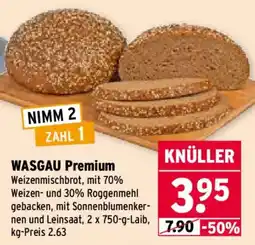 Wasgau WASGAU Premium Weizenmischbrot Angebot