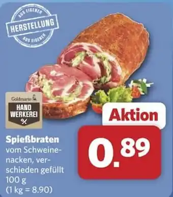 Combi Goldmarie Handwerkerei Spießbraten Angebot
