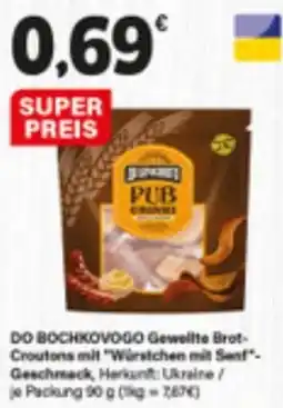 LEDO DO BOCHKOVOGO Gewelte Brot-Croutons mit "Würstchen mit Senf"-Geschmack Angebot