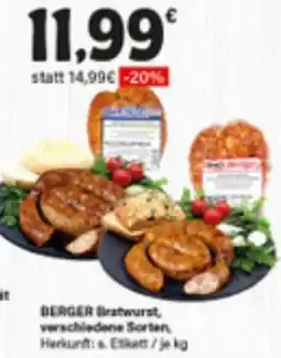 LEDO BERGER Bratwurst Angebot