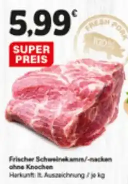 LEDO Frischer Schweinekamm/-necken ohne Knochen Angebot