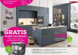 Mömax Nobilia Einbauküche ohne Geräte, Arbeitsplatte und Zubehör Angebot