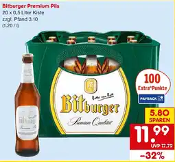 Netto Getränke Discount Bitburger Premium Pils Angebot