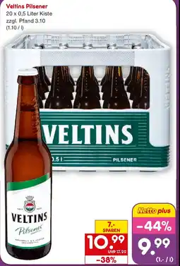 Netto Getränke Discount Veltins Pilsener Angebot