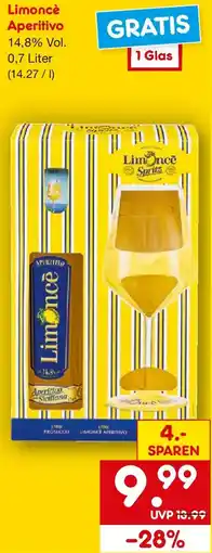 Netto Getränke Discount Limoncè Aperitivo Angebot