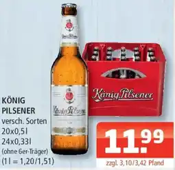 Getränke Oase König pilsener Angebot