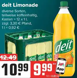 Logo Getränkemarkt deit Limonade Angebot