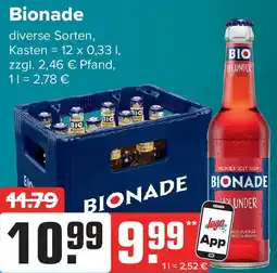 Logo Getränkemarkt Bionade Angebot