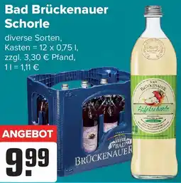 Logo Getränkemarkt Bad Brückenauer Schorle Angebot