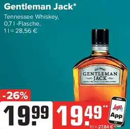 Logo Getränkemarkt Gentleman Jack Tennessee Whiskey Angebot