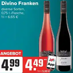 Logo Getränkemarkt Divino Franken Angebot