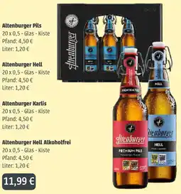 Getränkeland Mayer Altenburger Pils Angebot