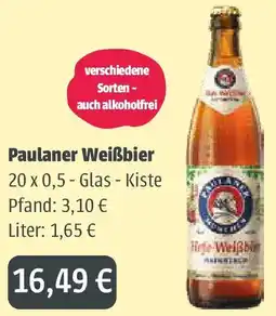 Getränkeland Mayer Paulaner Weißbier Angebot