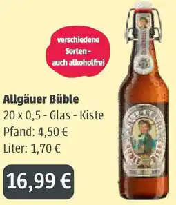 Getränkeland Mayer Allgäuer Büble Angebot