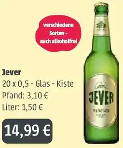 Getränkeland Mayer Jever Angebot