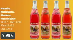 Getränkeland Mayer Menschel Waldmeister, Himbeere, Walderdbeere Angebot
