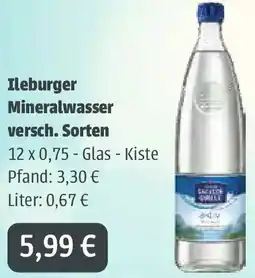 Getränkeland Mayer Ileburger Mineralwasser Angebot